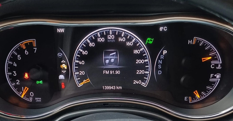 Jeep Grand Cherokee cena 95900 przebieg: 139943, rok produkcji 2014 z Siedlce małe 781